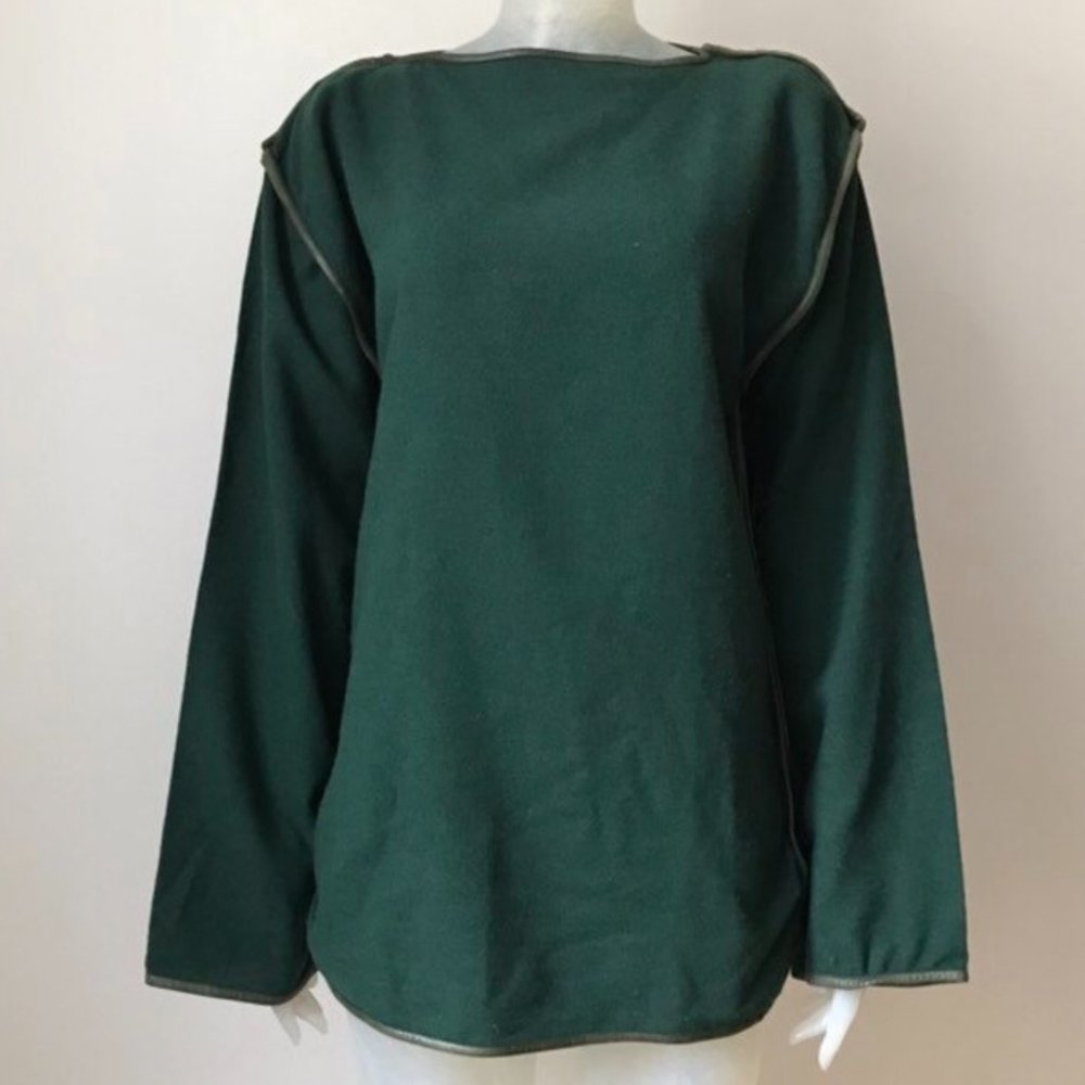 JC de Castelbajac 1970s / 1980s vintage wool top for KO & CO - S or MED